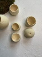 Чашечки Bell cup білі ( 6 шт ) - Флористичний декор