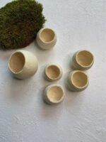Чашечки Bell cup білі ( 6 шт ) - Флористичний декор