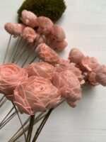 Ранункулюс з шоли рожевий - Шола