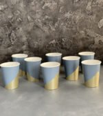 СТАКАНЧИКИ ОДНОРАЗОВІ "GOLD BLUE" - Стаканчики