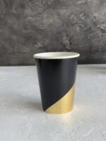 СТАКАНЧИКИ ОДНОРАЗОВІ "GOLD BLACK" - Стаканчики