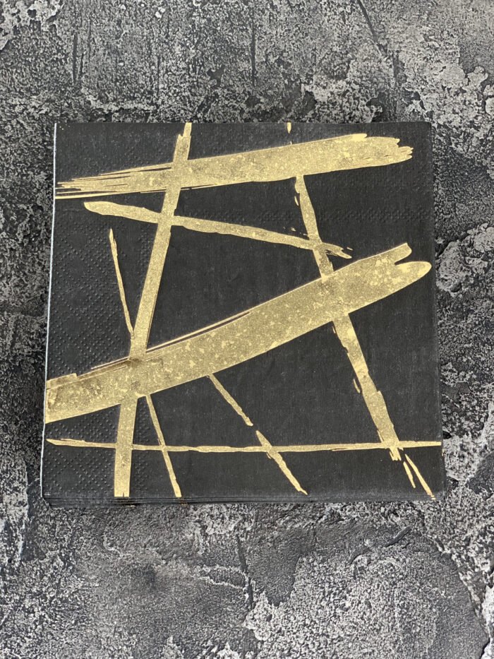 Серветки "Gold Black" - Серветки