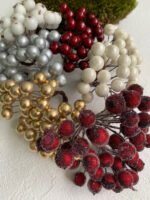 Ягідки штучні 1.0 см золото - Ягідки