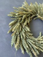 Вінок з пшениці натуральної (30 см) - Вінки