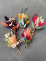 Набір бутоньєрок, мікс 5 шт - Букети, бутоньєрки