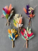 Набір бутоньєрок, мікс 5 шт - Букети, бутоньєрки