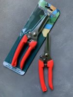 Секатор з червоною ручкою, довге лезо - Секатори