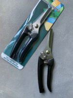 Секатор з чорною ручкою, довге лезо - Секатори