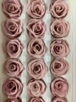 Роза міні рожева антична - Роза стабілізована міні 2-3 см