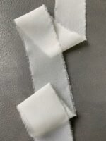 Стрічка айворі шифонова (4 см) - Стрічки для флористики і декору