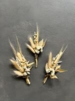 Бутоньєрка міні біла - Букети, бутоньєрки