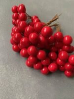 Ягідки штучні червоні 1.5 см - Ягідки