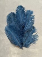 Пір'я королівсько сині 20-25 см ( 5 шт) - Пір'я