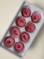 Роза Остін рожева - Троянда стабілізована півоноїдна 4-5 см