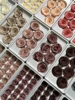 Роза коричнева 5 см - Троянда стабілізована 5-6 см