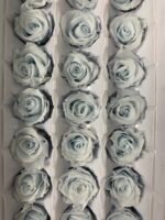 Роза міні світло блакитна - Роза стабілізована міні 2-3 см