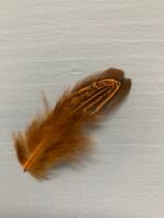 Набір натурального пір'я фазана теракотове 100 шт - Пір'я