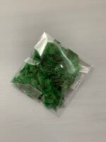 Набір натурального пір'я фазана зелене 100 шт - Пір'я