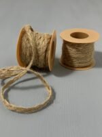 Мотузка плетена коса, натуральна, 0,5 мм, 5 метрів - Мотузки для декору