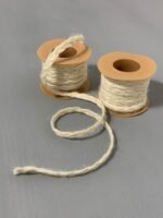 Мотузка плетена коса, біла, 0,5 мм, 5 метрів - Мотузки для декору