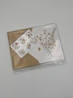 Листівки з акварельним принтом, з крафт конвертами та наліпками, набір 6 шт. - Конверти