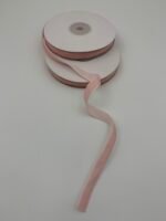 Стрічка зі штучного оксамиту Рожева 1 см/9 м - Оксамитові стрічки