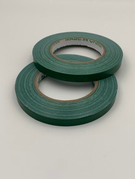 Стрічка фіксуюча флористична зелена 12 мм / 50 м - Стрічки, мереживо, мотузки