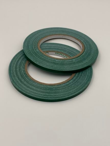 Стрічка фіксуюча флористична зелена 6 мм / 50 м - Стрічки, мереживо, мотузки