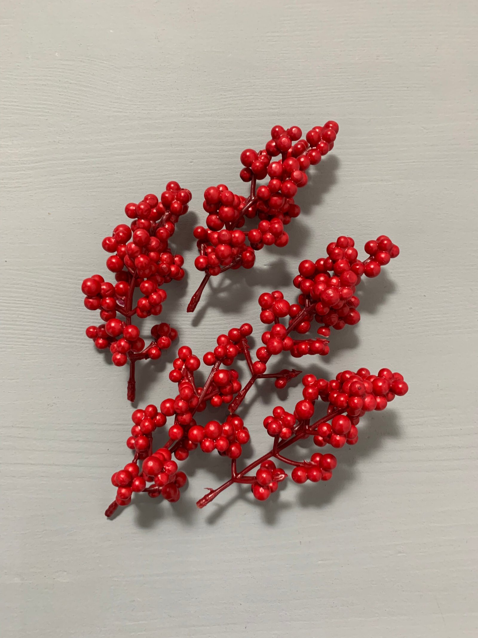 Штучні ягідки без стебла, червоні матові 11 см. F1. - Штучні ягоди та плоди Штучні ягідки без стебла, червоні матові 11 см. F1. - Штучні ягоди та плоди