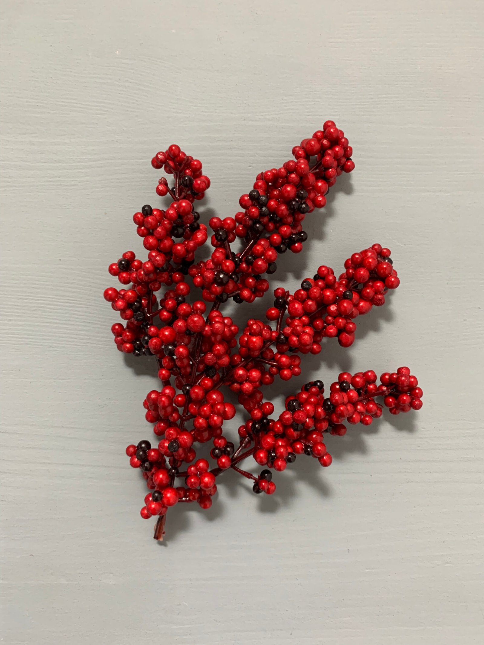 Штучні ягідки без стебла, червоно-чорні 12 см. N06-12. - Штучні ягоди та плоди Штучні ягідки без стебла, червоно-чорні 12 см. N06-12. - Штучні ягоди та плоди