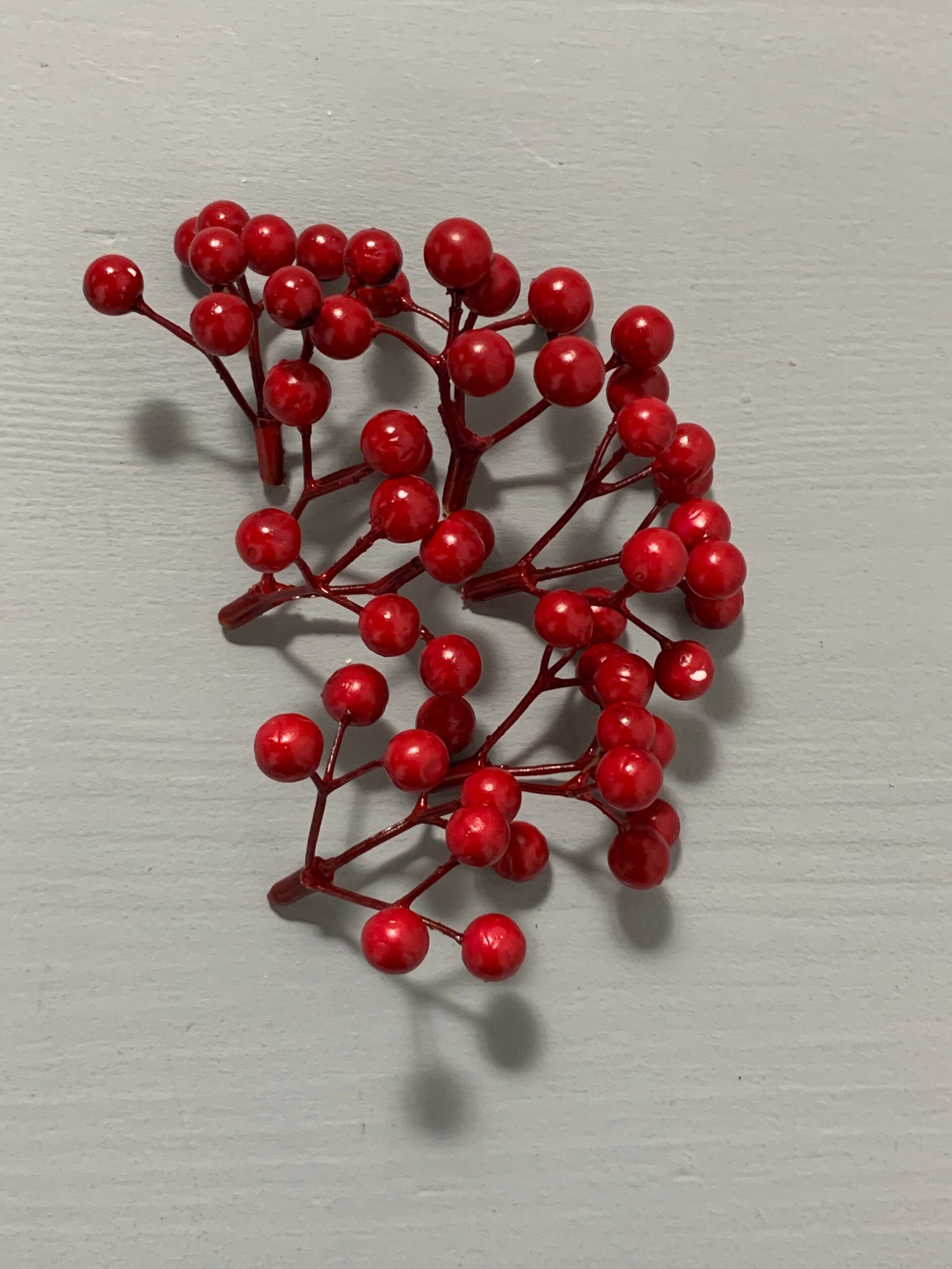 Штучні ягідки без стебла, червоні 9 шт, 4,5 см. F16. - Штучні ягоди та плоди Штучні ягідки без стебла, червоні 9 шт, 4,5 см. F16. - Штучні ягоди та плоди