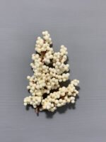 Штучні ягідки без стебла, молочні 12 см. N08-12. - Штучні ягоди та плоди