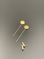 Основа для прикрас ручної роботи, ЗОЛОТО, шпилька з заглушкою - Букети, бутоньєрки, набори для творчості