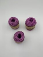 Мотузка джутова трьохниткова, бузкова, 0,2 мм, 10 метрів - Мотузки для декору