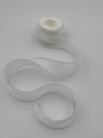 (Копія)Стрічка з органзи айворі 4 см х 9 м - Бавовняні стрічки