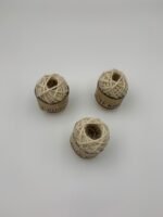 Мотузка джутова трьохниткова, вибілена, 0,2 мм, 10 метрів - Мотузки для декору