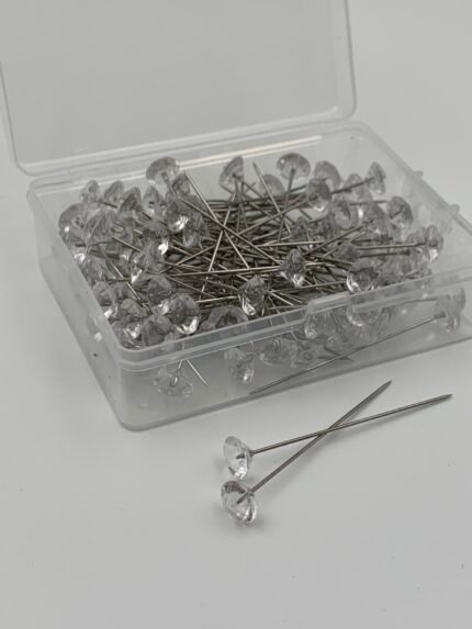 Основа для прикрас ручної роботи, КРИСТАЛ, набір шпильок 100 шт. - Букети, бутоньєрки, набори для творчості