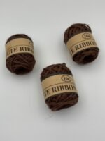 Мотузка джутова трьохниткова, коричнева, 0,2 мм, 10 метрів - Мотузки для декору