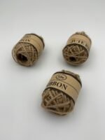 Мотузка джутова трьохниткова, натуральна, 0,2 мм, 10 метрів - Мотузки для декору