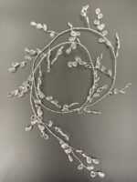 Гірлянда декоративна з акриловими кристалами, довжина 1.3 м 45 гілок. - Гірлянди новорічні