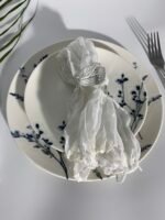 Серветка декоративна біла 50x50 см - Ранери/Серветки