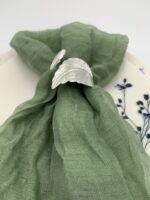 Серветка декоративна сіро-зелена 50x50 см - Ранери/Серветки