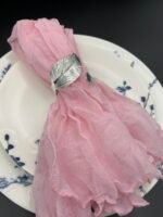 Серветка декоративна рожева холодна 50x50 см - Ранери/Серветки