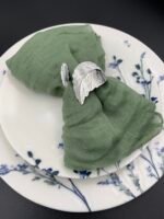 Серветка декоративна сіро-зелена 50x50 см - Ранери/Серветки