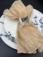 Серветка декоративна бежева 50x50 см - Ранери/Серветки