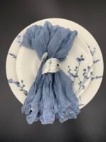 Серветка декоративна сіро-синя 50x50 см - Ранери/Серветки