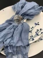 Серветка декоративна сіро-синя 50x50 см - Ранери/Серветки