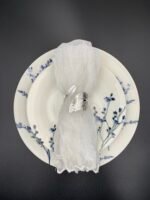 Серветка декоративна біла 50x50 см - Ранери/Серветки