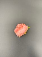 Голівка рози Остін, штучна, рожева 5 см - Штучні квіти