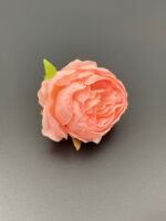 Голівка рози Остін, штучна, рожева 5 см - Штучні квіти